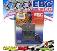 PASTIGLIE FRENO ORGANICHE EBC POSTERIORI YAMAHA XJR 1300 1999 - 2001