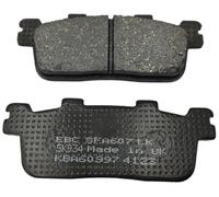 PASTIGLIE FRENO ORGANICHE POSTERIORI EBC KYMCO X-TOWN 125 I ABS KYMCO XCITING 300 R I KYMCO PEOPLE 300 I GT ABS KYMCO PEOPLE 200 S I KYMCO K-XCT 125 I KYMCO DT X360 350 ABS