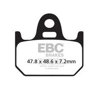 Pastiglie freno organiche serie Fa Ebc Yamaha Tz 250 Fa162