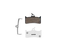 Pastiglie freno organiche Sixpack Racing Shimano XT M755/M756/Hope Mono M4 Gris