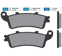 174.0023/B PASTIGLIE FRENO POLINI ANTERIORE HONDA CBR 1100 XX BLACKBIRD 1100CC 1