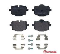 Set di pastiglie freno BREMBO P 06 101, posteriore