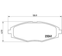Brembo P 15 006 - Pastiglia Freno - Anteriore