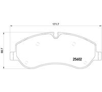 Pastiglie freno P 24 152 BREMBO per FORD TRANSIT V363 Furgone TRANSIT Autobus