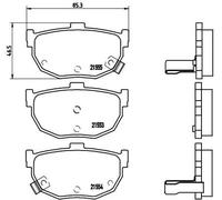 Brembo Kit Pastiglie Freno P30003