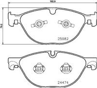 Pastiglie freno P 36 029 BREMBO per JAGUAR F-TYPE Cabriolet F-TYPE Coupé