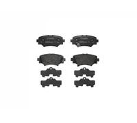 BREMBO pastiglie freno P49049 101,3x44,5 spessore 13,8 mm con avvisatore acustico
