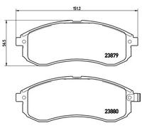 Brembo Kit Pastiglie Freno P54033