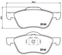 Brembo Kit pastiglie freni anteriori P 56 037 per Nissan Primera 2.0 16V