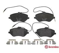 BREMBO pastiglie freno P61078 162,4x79,1 spessore 17,7 mm con sensore