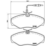 Pastiglie freno P 68 026 BREMBO per RENAULT ESPACE III