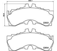 Kit pastiglie freno, Freno a disco compatibile con LEXUS P 83 180