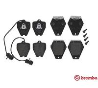 Brembo Kit pastiglie freno P 85 038 anteriore per Audi 100 A6 A8