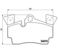 Brembo P 85 088 - Pastiglia Freno - Posteriore