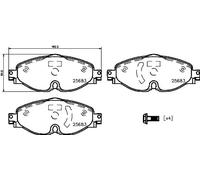 Pastiglie freno P 85 147 BREMBO per VW AUDI SKODA FORD SEAT