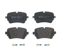 Brembo Set di pastiglie freno P 85 161 posteriore per Audi e VW