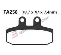 Ebc Fa-hh Series Fa256hh Sintered Brake Pads Nero