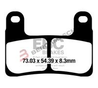 PASTIGLIE FRENO PER BMW R1250GS 18> R1250RT ANT. EBC FA724HH S1000R 18>19