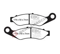 PASTIGLIE FRENO PER HARLEY TRIKE TRI GL IDE ULTRA FRONT. 14> ANT. EBC FA638HH