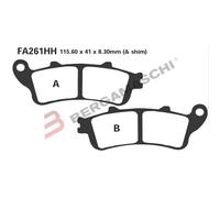 FA261HH PASTIGLIE SINTERIZZATE ANTERIORI EBC HONDA VFR 800 FI 1998-2005