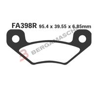 PASTIGLIE FRENO PER JOHN DEERE 04>05 TRATTORINI EBC FA398R GATOR HPX ALL