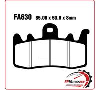 Pastiglie Sinterizzate EBC FA630HH per Frontale Aprilia Benelli BMW Ducati Mv