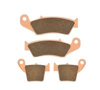 Pastiglie freno per moto Compatibile Con CRF230F 2004 2005 2006 Per CRF450L 2019 2020 2021 Pastiglie Freno Anteriori E Posteriori Per Motociclette Aggiornamenti Per Moto Accessori Universali(Front and