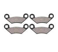 Pastiglie freno per moto Compatibile Con Polaris Per 500 Per Magnum 2002 2003 500 Per Scrambler 2007 2008 Ricambi Per Moto Pastiglie Freno Anteriori E Posteriori Accessori Per Moto(2 Pairs Front)