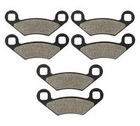 Pastiglie Freno Per Motociclette Per POLARIS 800 850 XP 1000 XP Per Forest Sportsman EFi Per Scrambler Touring Tractor EPS SP Moto Pastiglie Freno Anteriori Posteriori Dischi(3 Pairs)
