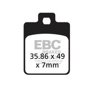 EBC Pastiglie freno Biologico Anteriore per Vespa LXV125 (2007-2012) 1 set