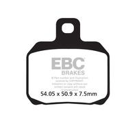 EBC Biologico Posteriore Pastiglie Freno (1 Set) Per Yamaha VP125 X City (2008 A