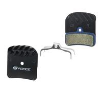 Pastiglie freno per Shimano Saint Zee BR-M820 BR-M640 MT520 MT420 alette raff...