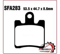 PASTIGLIE EBC ORGANIC SCOOTER SUZUKI BURGMAN SYM JET DAELIM OTELLO FREEWING 4PZ