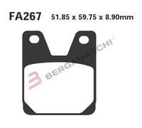 Ebc Pastiglie Freno Sinterizzate Fa-hh Series Fa267hh