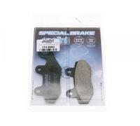 Pastiglie freno Polini organicamente per Keeway, Kymco, Peugeot, TGB