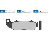 Pastiglie freno Polini Originali Fantic Caballero