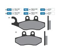 PASTIGLIE FRENO SINTERED