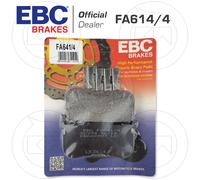 FA641/4 PASTIGLIE ORGANICA POST EBC HARLEY HD FLRT 1690 FREEWHEELER 2015-2016