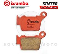 PASTIGLIE FRENO BREMBO OFF ROAD POSTERIORI KTM 250 SX-F 2006-2021