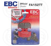 Ebc Fa-tt Series Carbon Fiber Offroad Fa152tt Brake Pads Nero