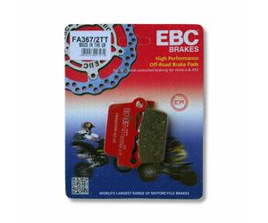 PASTIGLIE FRENO POSTERIORE CARBON EBC FA367/2TT BETA RR 2T ENDURO 300 2013 2016