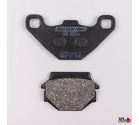 PASTIGLIE FRENO POSTERIORE DESTRA AEON ELITE 125 2012-2013 BRAKING 669SM1