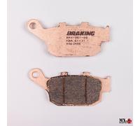 PASTIGLIE FRENO POSTERIORE DESTRA HONDA CB 650 F 2014-2018 BRAKING 956CM56