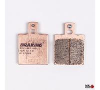 PASTIGLIE FRENO POSTERIORE DESTRA MOTO GUZZI V11 LE MANS 2000-2005 BRAKING 61...