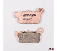 PASTIGLIE FRENO POSTERIORE DESTRA TM MX 125 2005-2014 BRAKING 890CM44