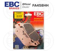 EBC Pastiglie freno posteriori FA458HH Sinterizzate per Harley HD FXDB 1584 Dyna Street Bob 2009