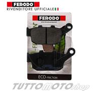 Pastiglie freno posteriore FERODO FDB531EF - EcoFriction - Mescola Organica