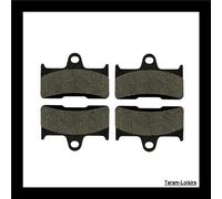 Pastiglie Freno Posteriore per W.T.Motors Wt 500 Alaska Quad Per 2008 2009 Nuovo