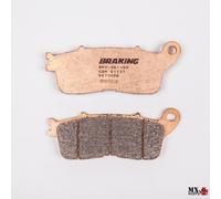 PASTIGLIE FRENO POSTERIORE SINISTRA HONDA CROSSTOURER 1200 2012-2018 BRAKING ...