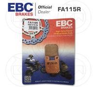 PASTIGLIE FRENO POSTERIORE SINTER EBC FA115R DERBI GPR CUP 80 2004-2005